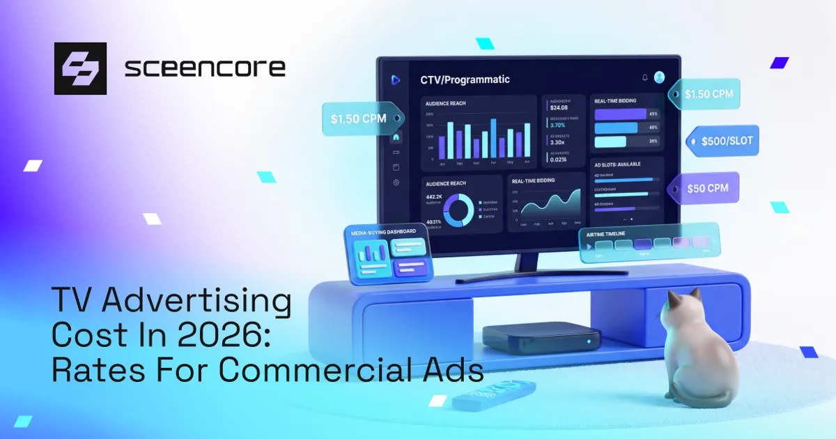 TV Advertising Cost in 2026: Rates for Commercial Ads | Screencore
