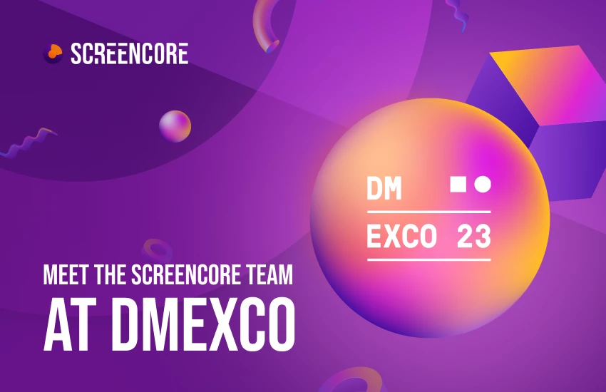 Meet The Screencore Team At DMEXCO