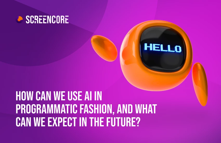 How can we use AI in programmatic fashion, and what can we expect in the future?